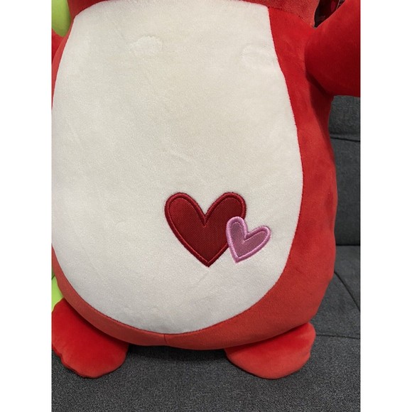 Squishmallows Hug Mees Duster Dinosaur and Desmund Dragon 18 Inch Bundle NEW - Picture 4 of 16
